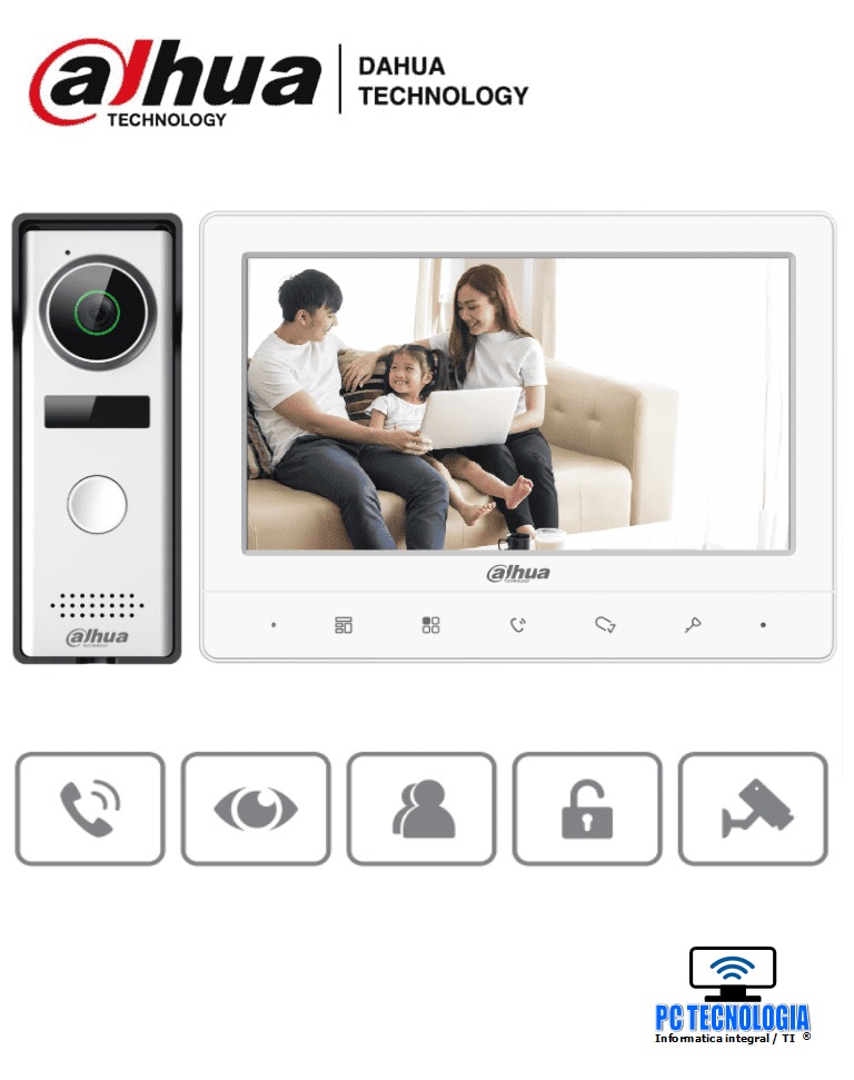PC TECNOLOGIA DAHUA PORTERO